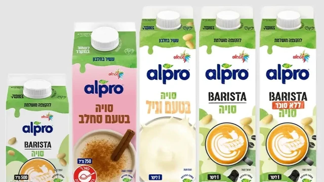 Fresh soy drinks and a salep edition, Alpro