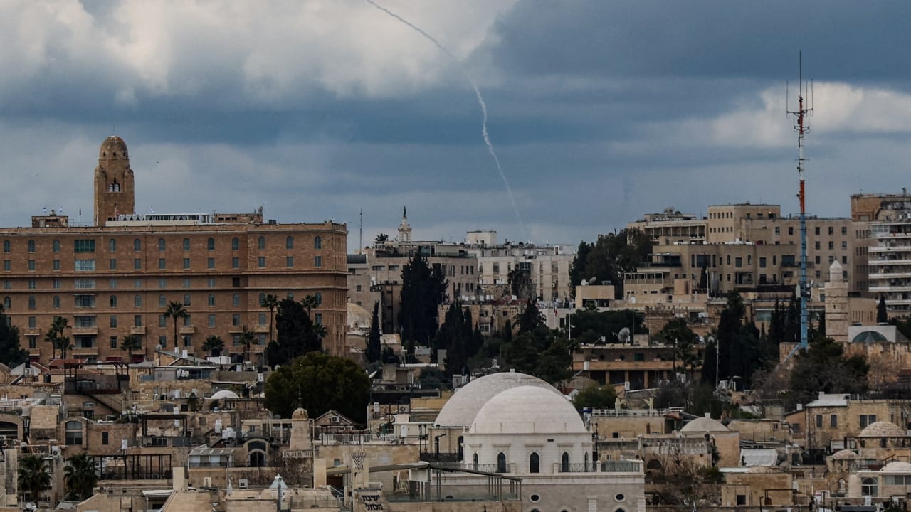 Iran launches heavy missile barrage across Israel in retaliation for US-Israel attack
