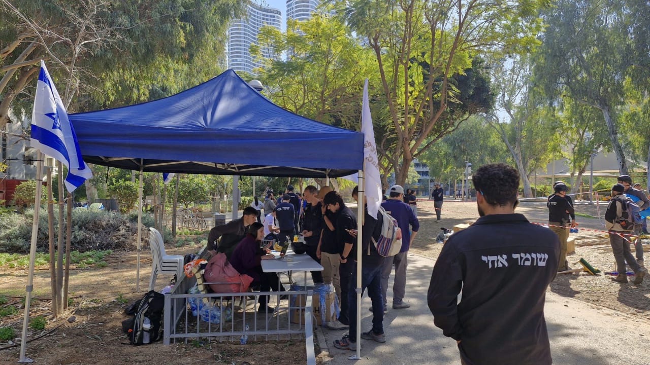 Hashomer Hachadash continuing its extensive support efforts across the country.