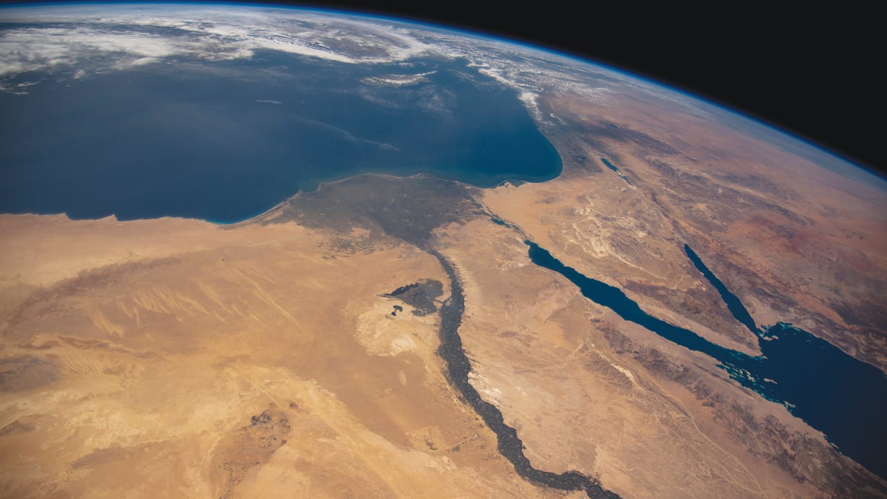 Region Reshaping in real time: The Middle East, as seen from space.