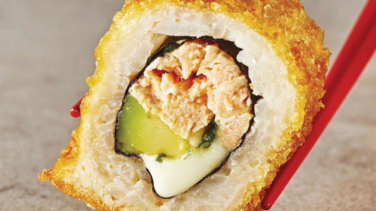Sushi at Sushi Bayit Vegan.