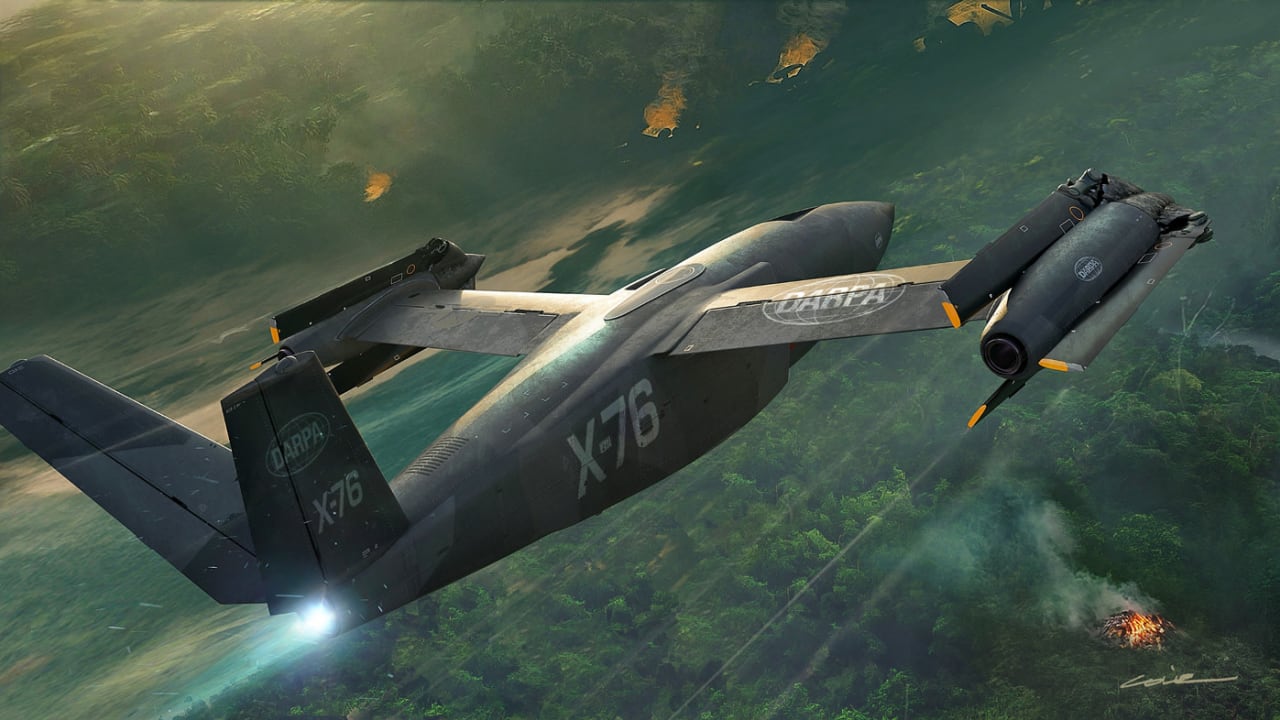 jpost.com - DARPA's X-76 jet passes Critical Design Review