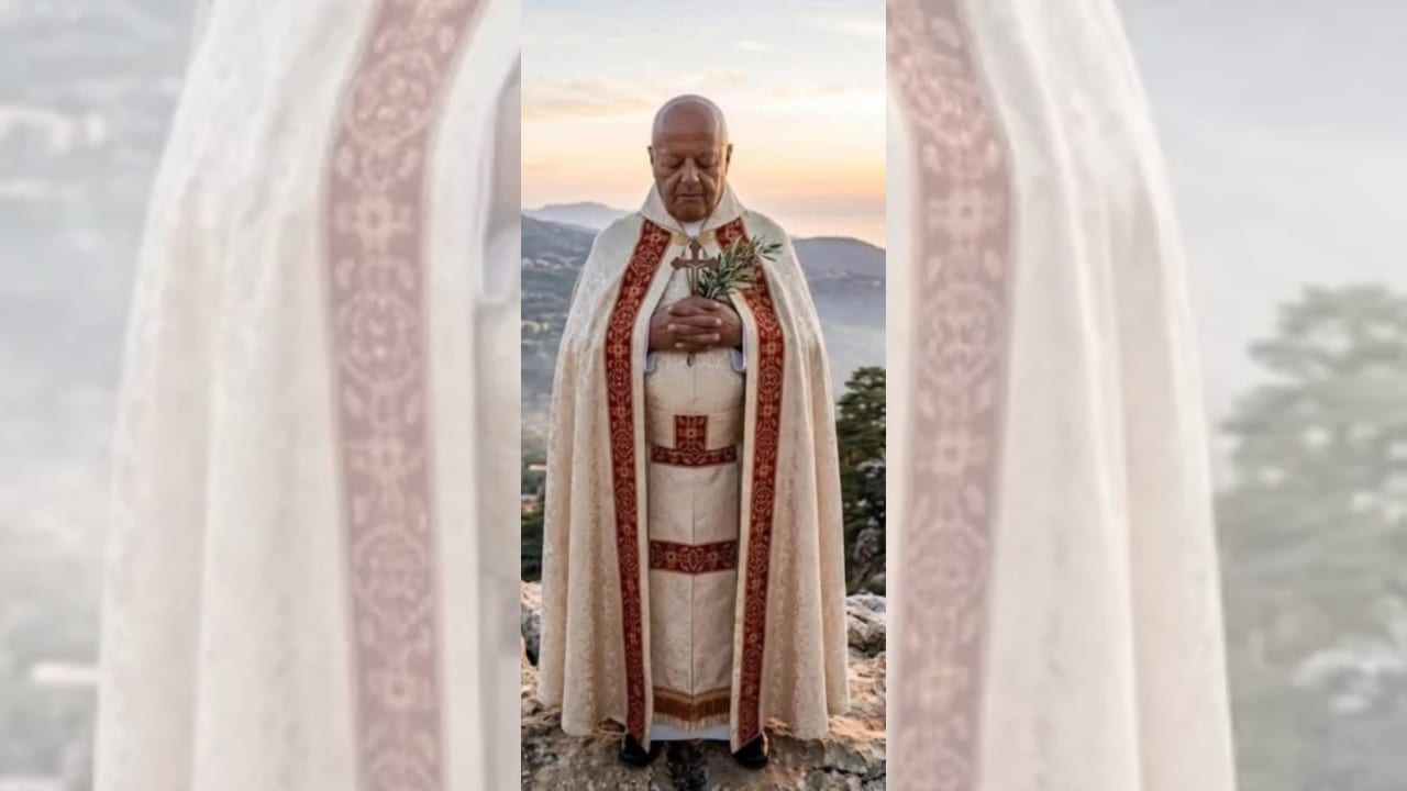 Maronite Father Pierre al-Raei, in an undated picture.