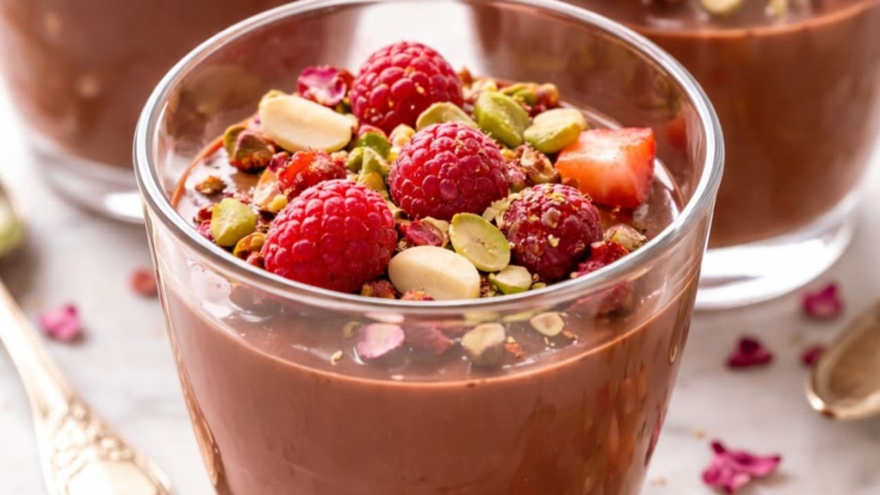 Chocolate Malabi.