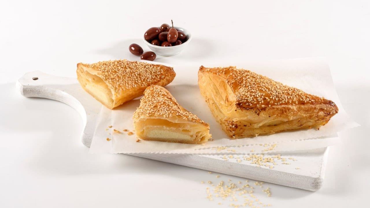 Kosher for Passover bourekas at Maafe Neeman