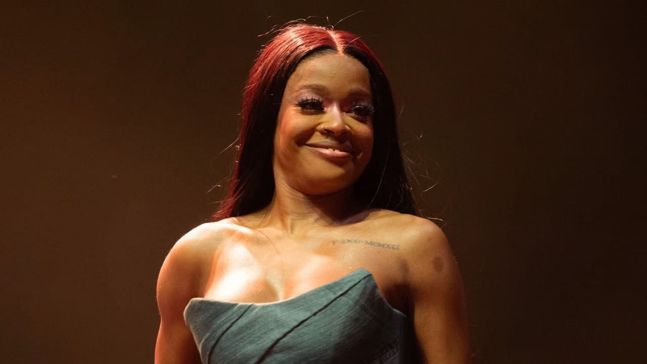 Azealia Banks performs at O2 Academy Brixton in London, Sept. 13, 2024. 