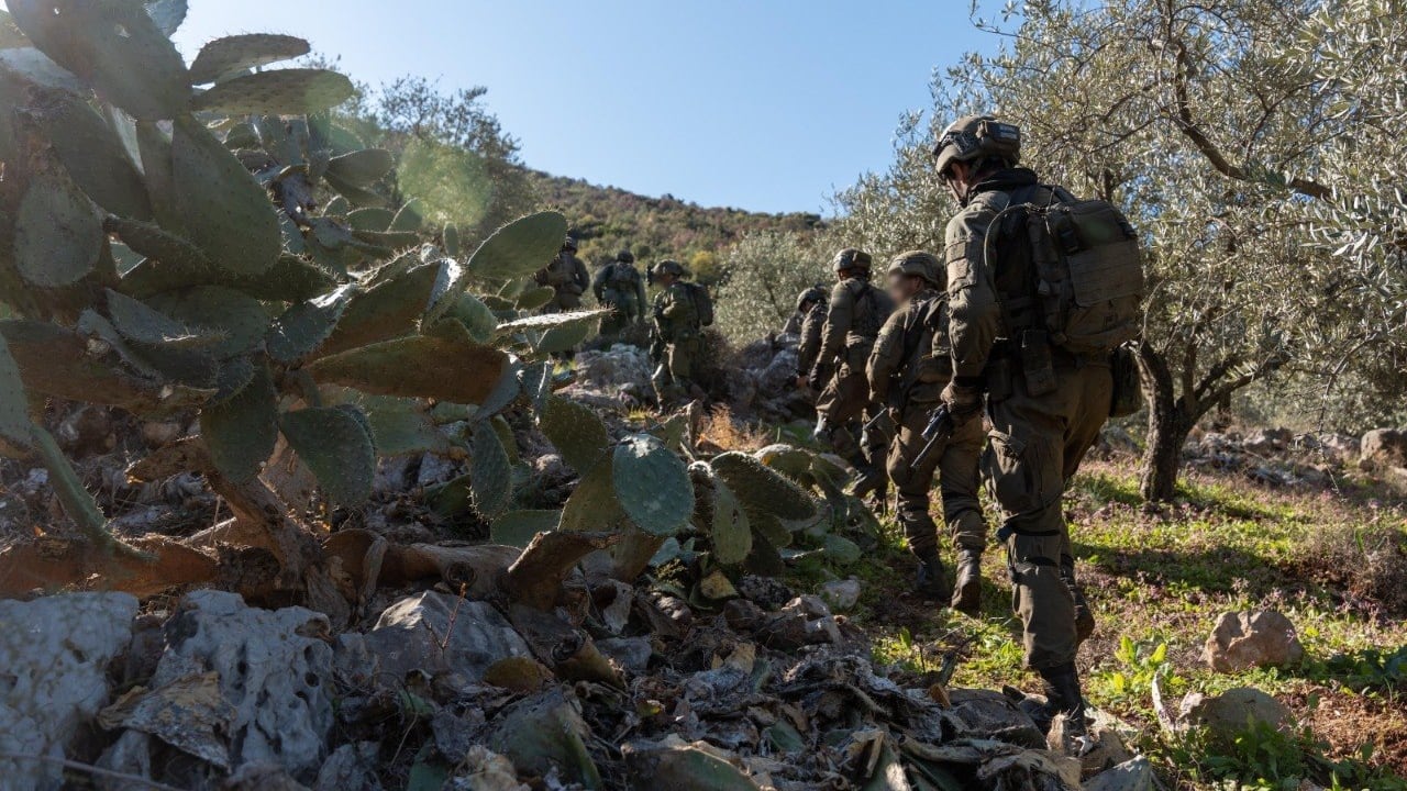 Israeli troops operate in southern Lebanon on March 20, 2026.