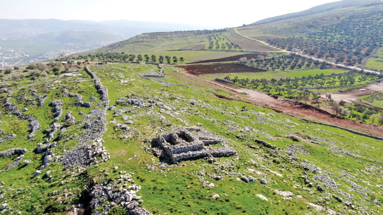 Joshua’s Altar on Mount Ebal, situated outside of Israeli territory, is under threat of being erased by new construction plans.