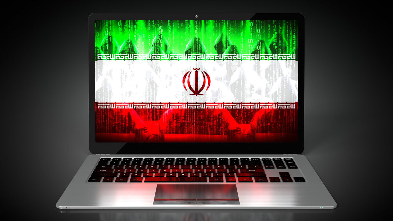 Iranian hackers, illustration.