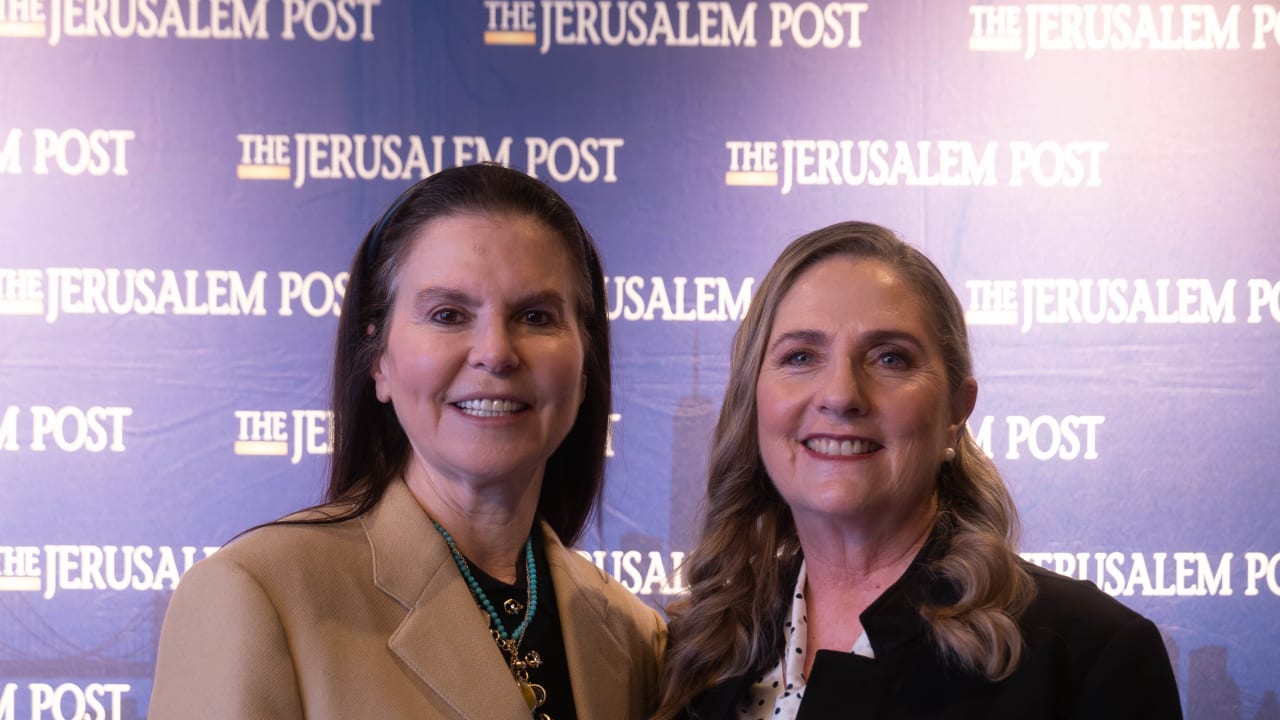  Ofra Strauss, Chairwoman of the Strauss Group with First Lady Michal Herzog