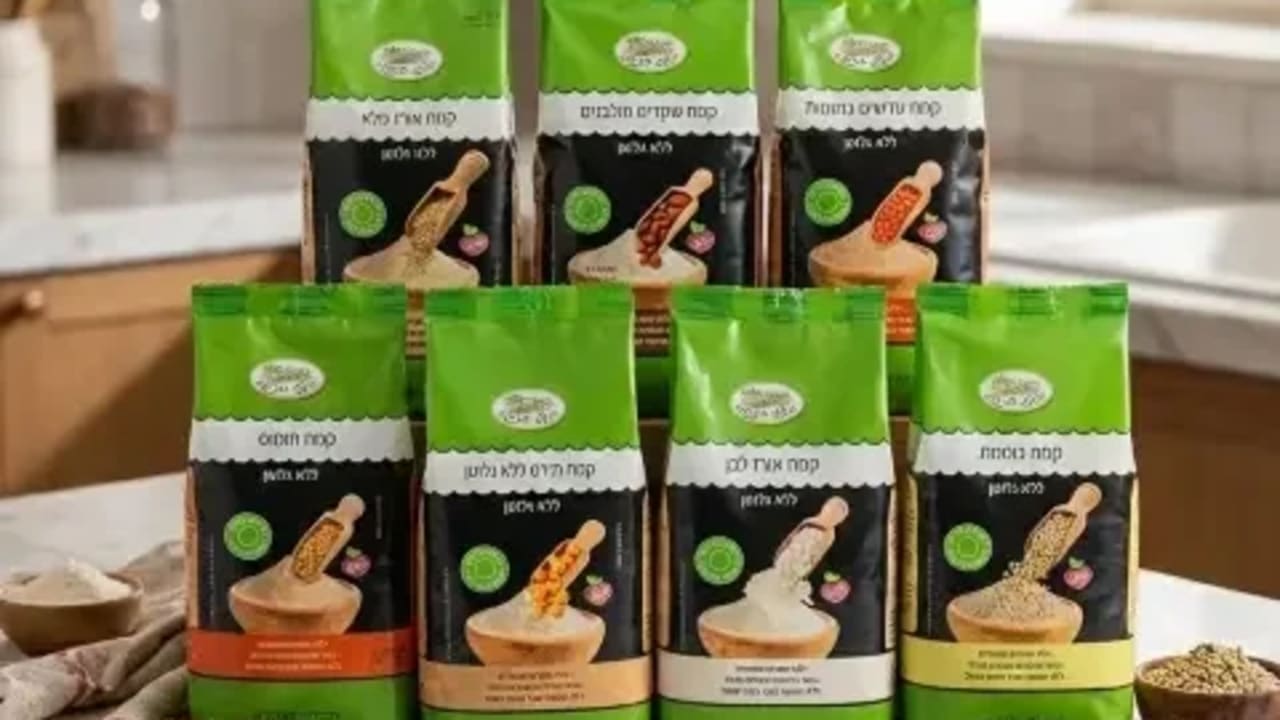 Gluten-free flours, Egoz Hakfar