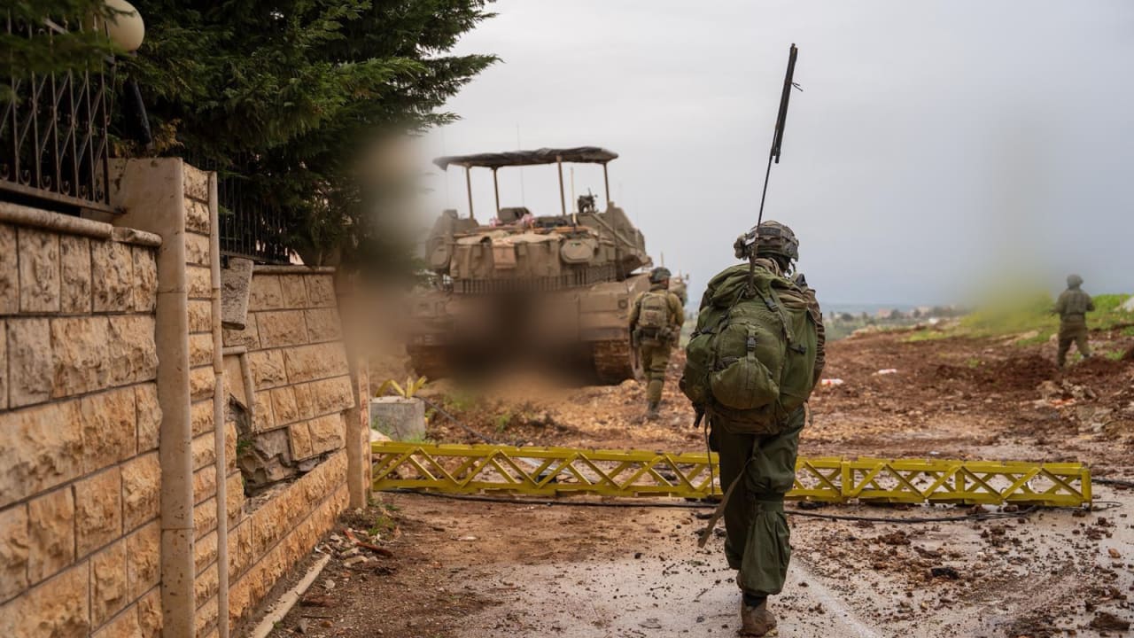 IDF soldiers are seen operating in southern Lebanon, April 1, 2026