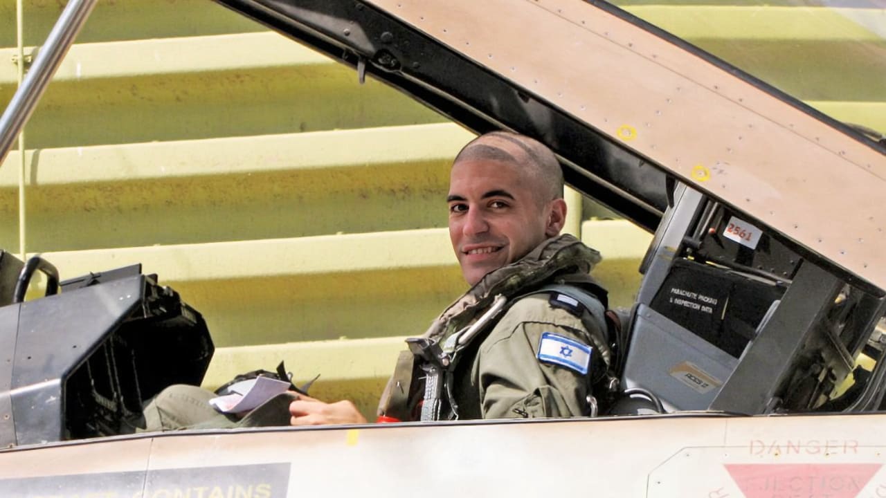 Maj. (res.) Asaf Dagan participating in a flight mission.