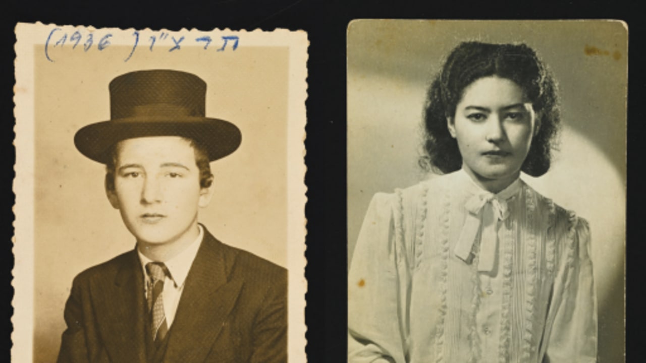 (L-R): MEIR HIRSCHFELD, 1936. IDIT PAPA, 1942