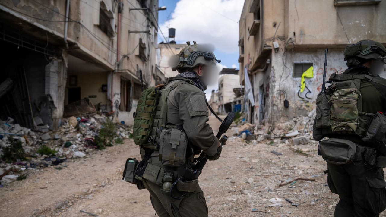 IDF soldiers operating in the West Bank, April 12, 2026. (photo credit: IDF SPOKESPERSON