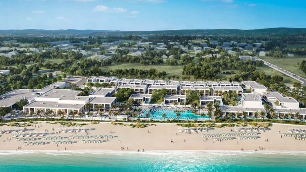 The hotel that will be built at Dor Beach.