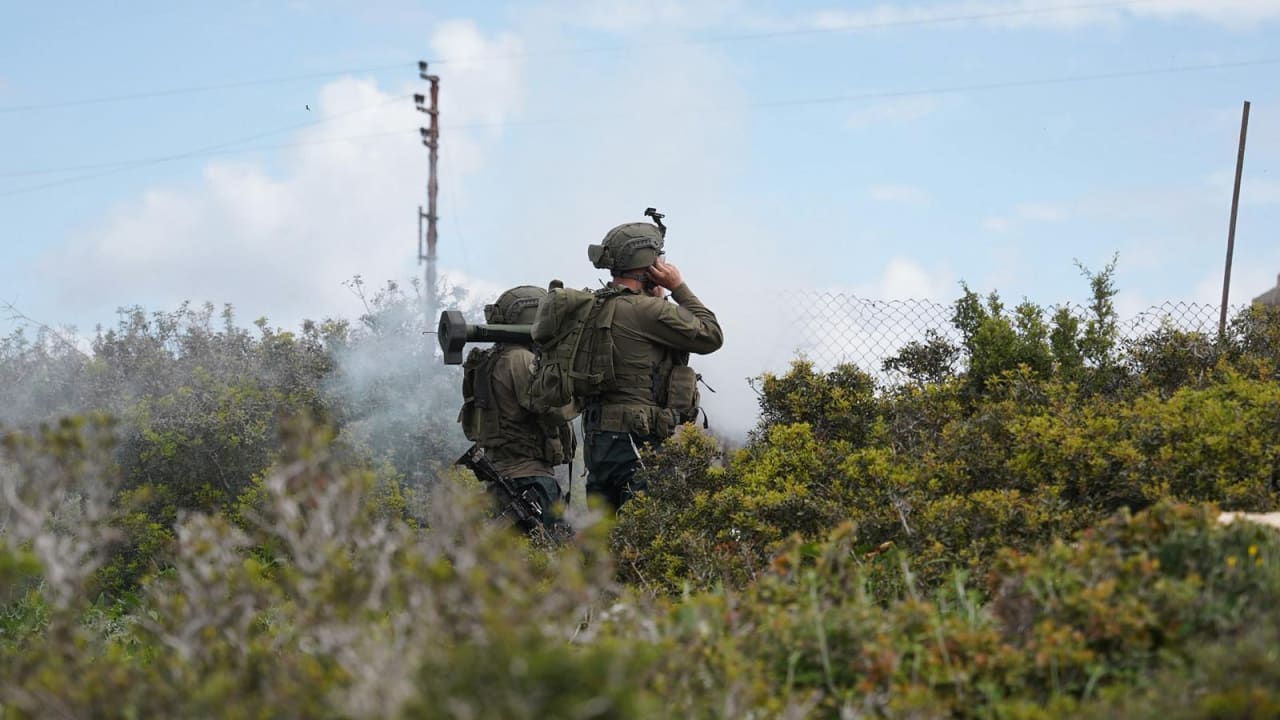 IDF troops operating in southern Lebanon on April 22, 2026.