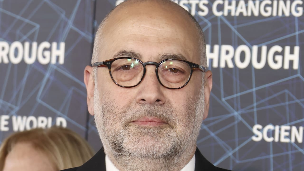 Marco Sermoneta arrives at the Ninth Breakthrough Prize Ceremony at Academy Museum of Motion Pictures on April 15, 2023 in Los Angeles, California.