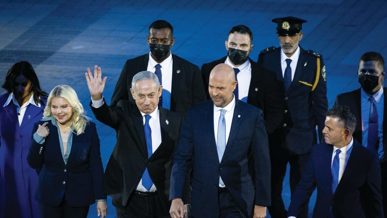 PRIME MINISTER Benjamin Netanyahu attends the 78th Independence Day anniversary ceremony, held at Mount Herzl, last week.