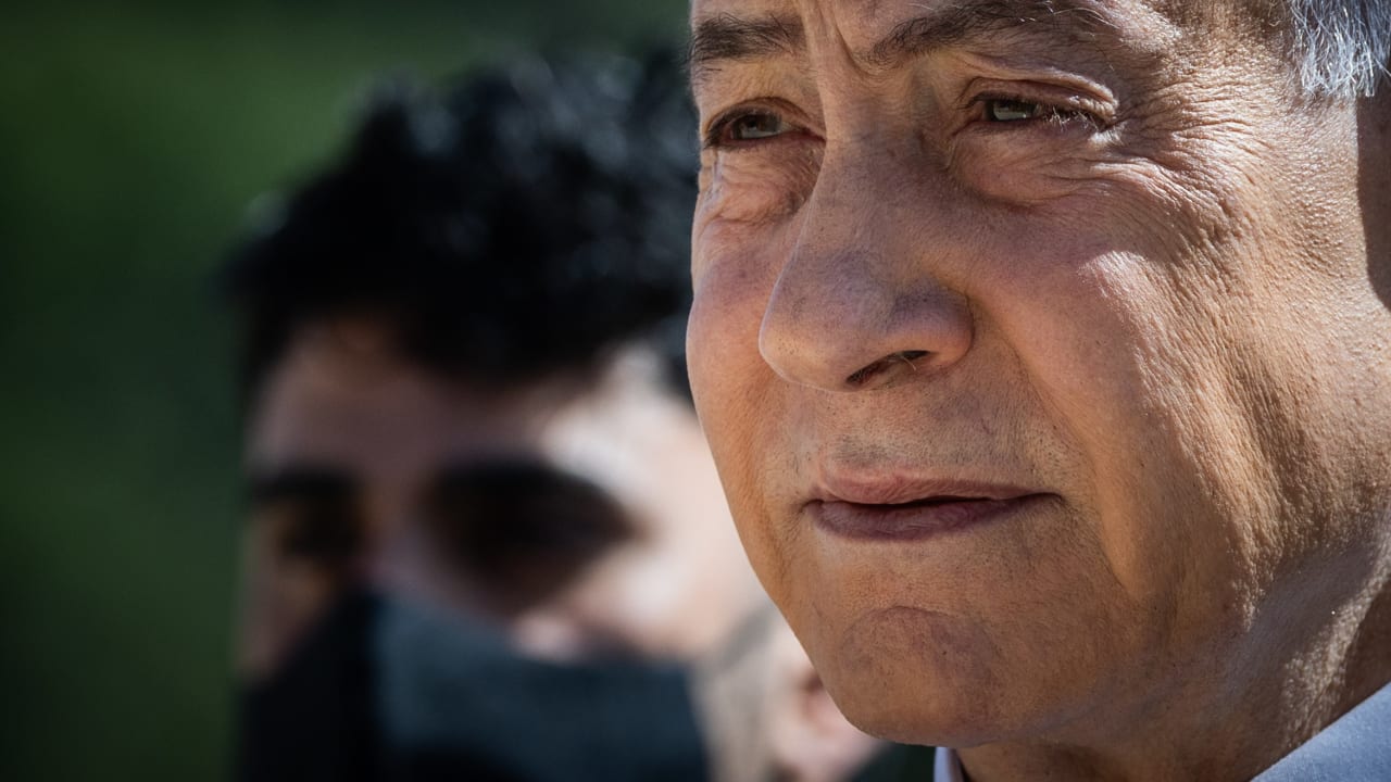 PRIME MINISTER Benjamin Netanyahu is seen at a ceremony at Yad Vashem, last month. Netanyahu has done more damage to Israel’s support in America and its international stature than all its enemies, the writer says.