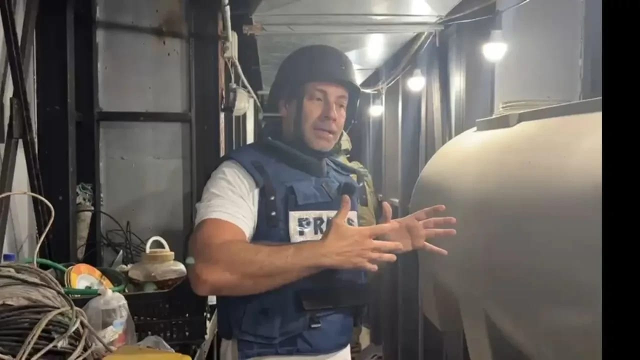 Yehia Kassem, corresponsal jefe de la cadena en lengua árabe Al-Hurra. 