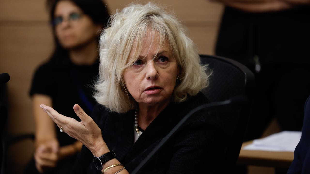 Attorney general Gali Baharav-Miara at a Constitution, Law and Justice Committee meeting at the Knesset, in the Israeli parliament on September 30, 2025.
