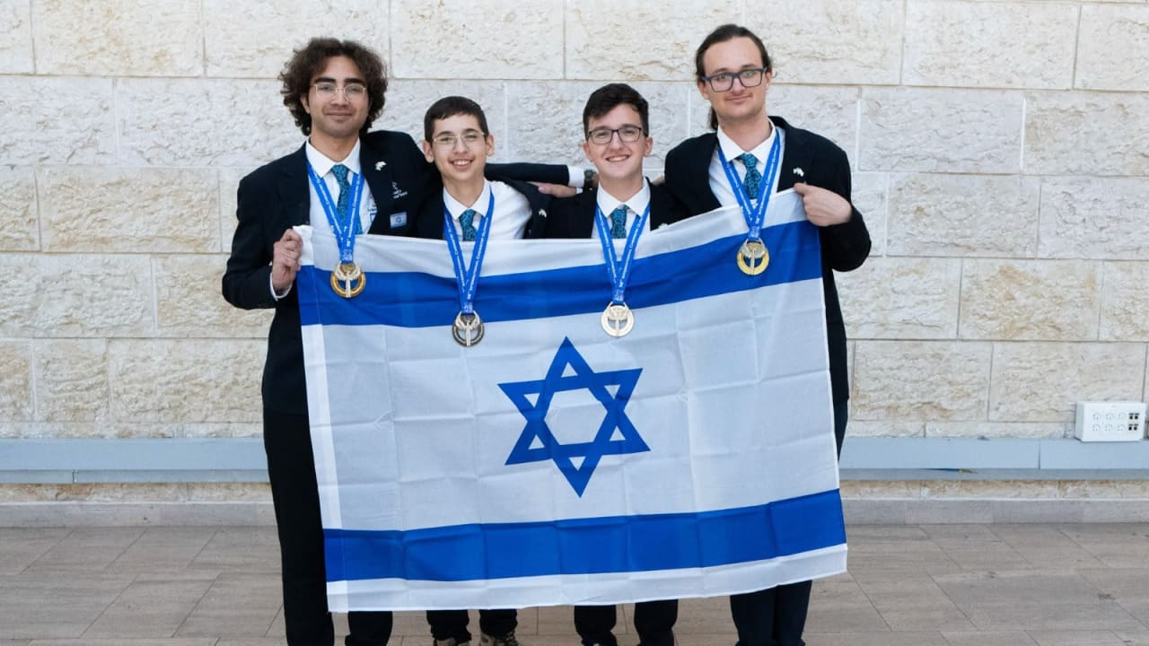 Israel's science teams conclude olympiad season with record 26 medals.