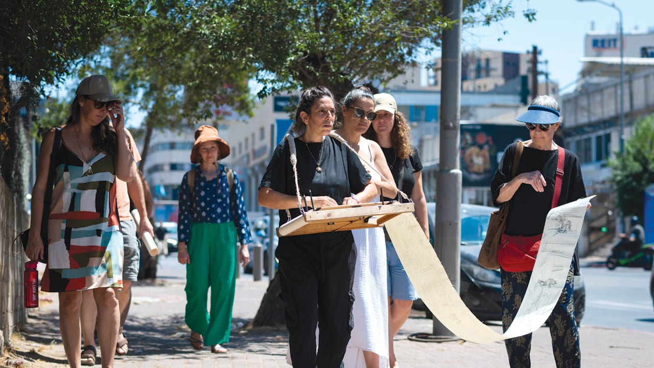 Rachel Kainy, Road Sketch, workshop during Manofim Festival 2026.