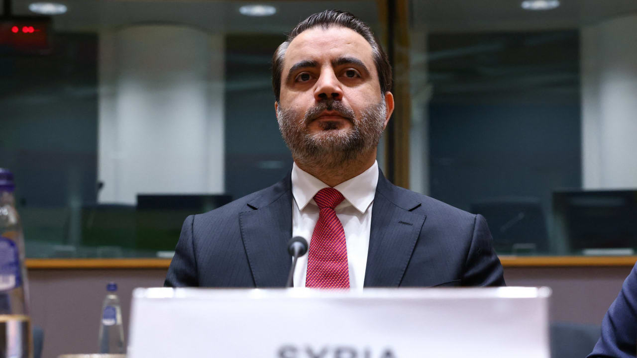 Syrian Foreign Minister Asaad Hassan Al-Shaibani meets with European Commission Vice-President and High Representative for Foreign Affairs and Security Policy Kaja Kallas (not pictured), in Brussels, Belgium, May 11, 2026