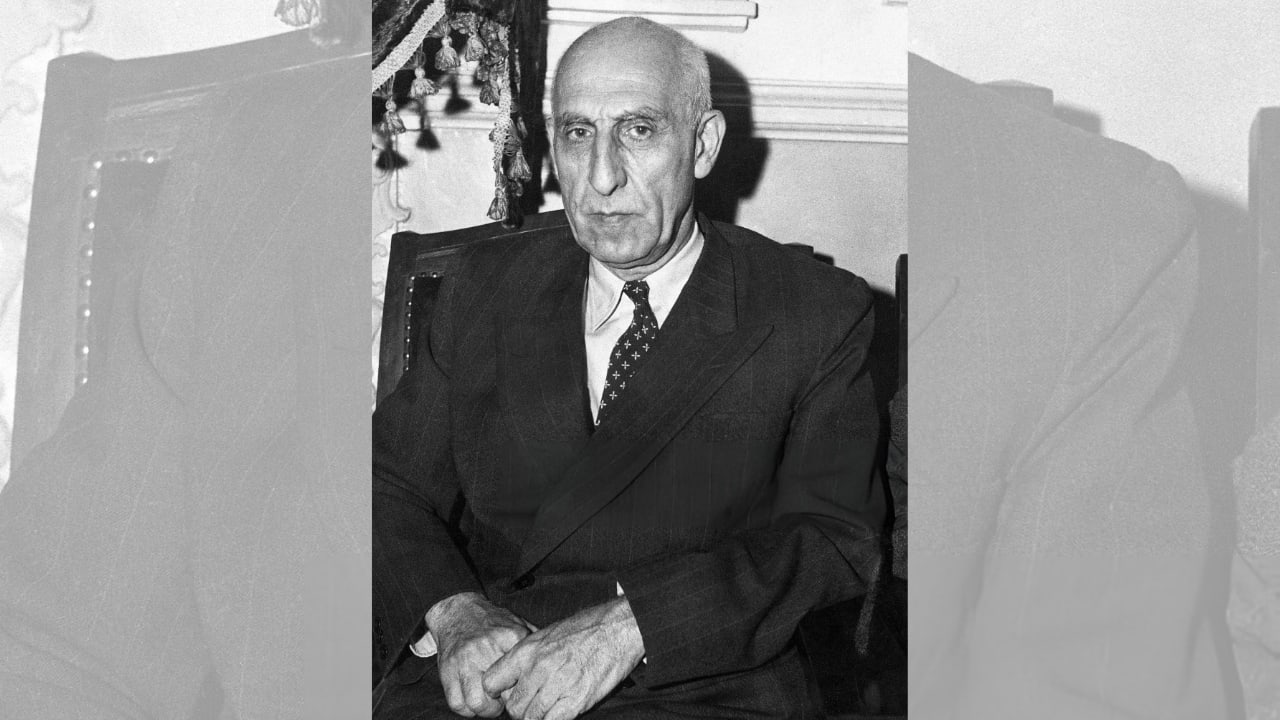 Then-Iranian prime minister Mohammad Mosaddegh, pictured in 1951.