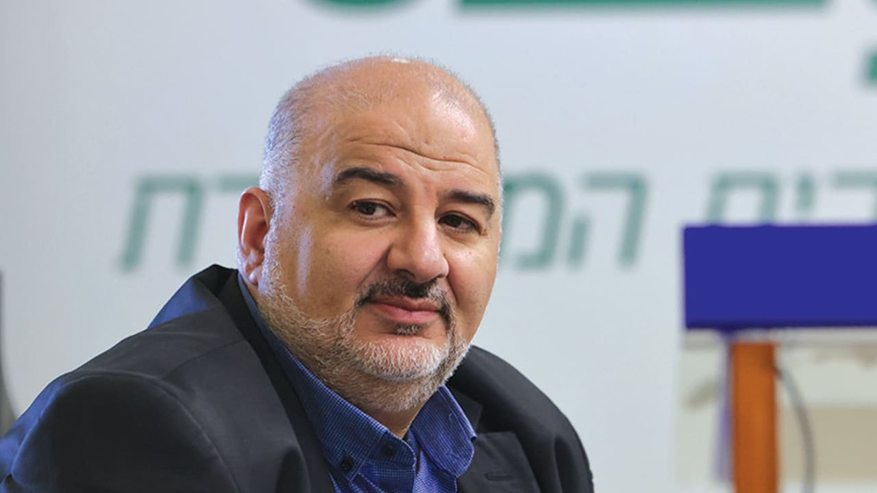 Mansour Abbas is the head of Ra’am, one of four Arab parties vying for a place in the Knesset. 