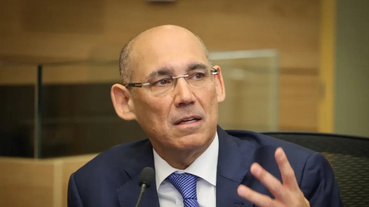 Bank of Israel Governor Professor Amir Yaron speaks at the Knesset; illustrative.