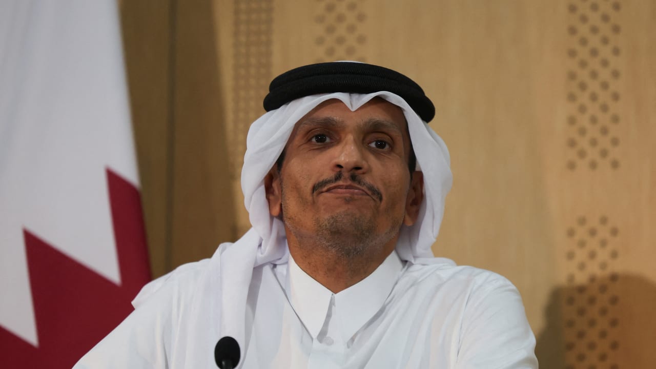 Qatar's PM and Foreign Minister Sheikh Mohammed bin Abdulrahman Al-Thani visits Egypt