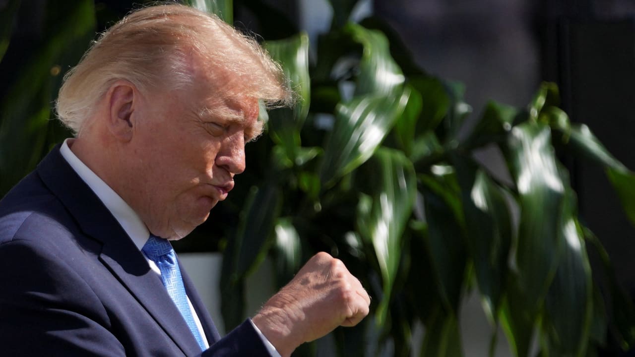US President Donald Trump attends Presidents Cup at the Medinah Country Club Sunday, 27th September 2026