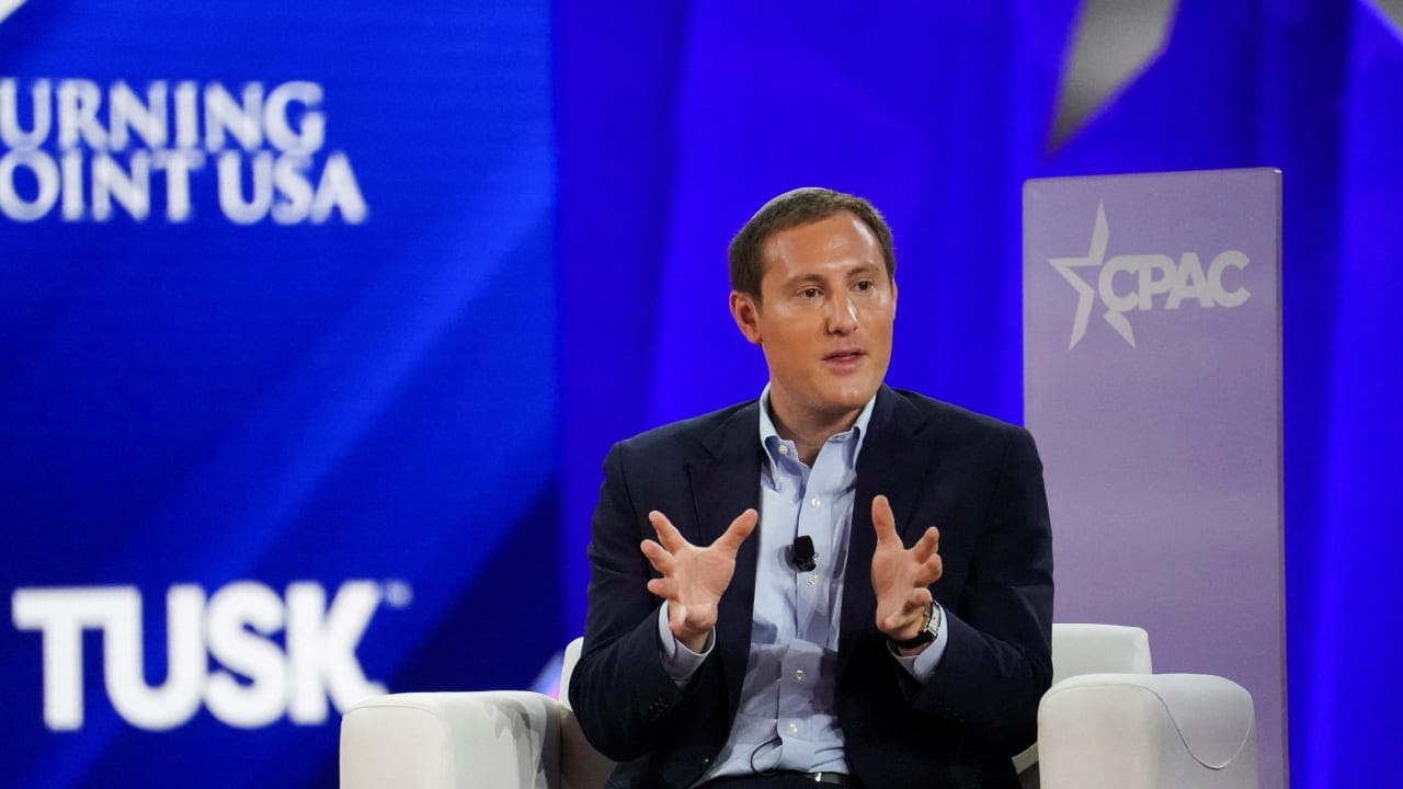   David Milstein, former Special Assistant to the U.S. Ambassador of Israel, speaks during the general session at the Conservative Political Action Conference (CPAC) in Dallas, Texas, U.S., August 4, 2022. 
