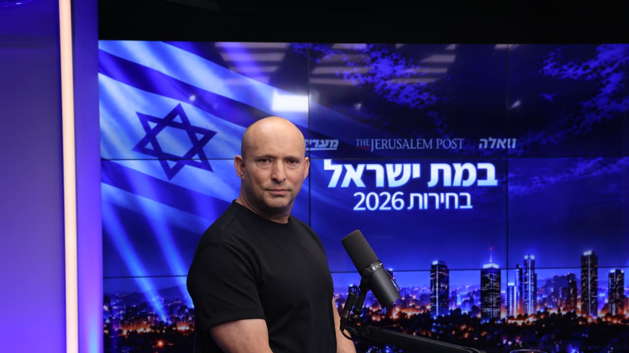 Former prime minister Naftali Bennett on October 13, 2026.