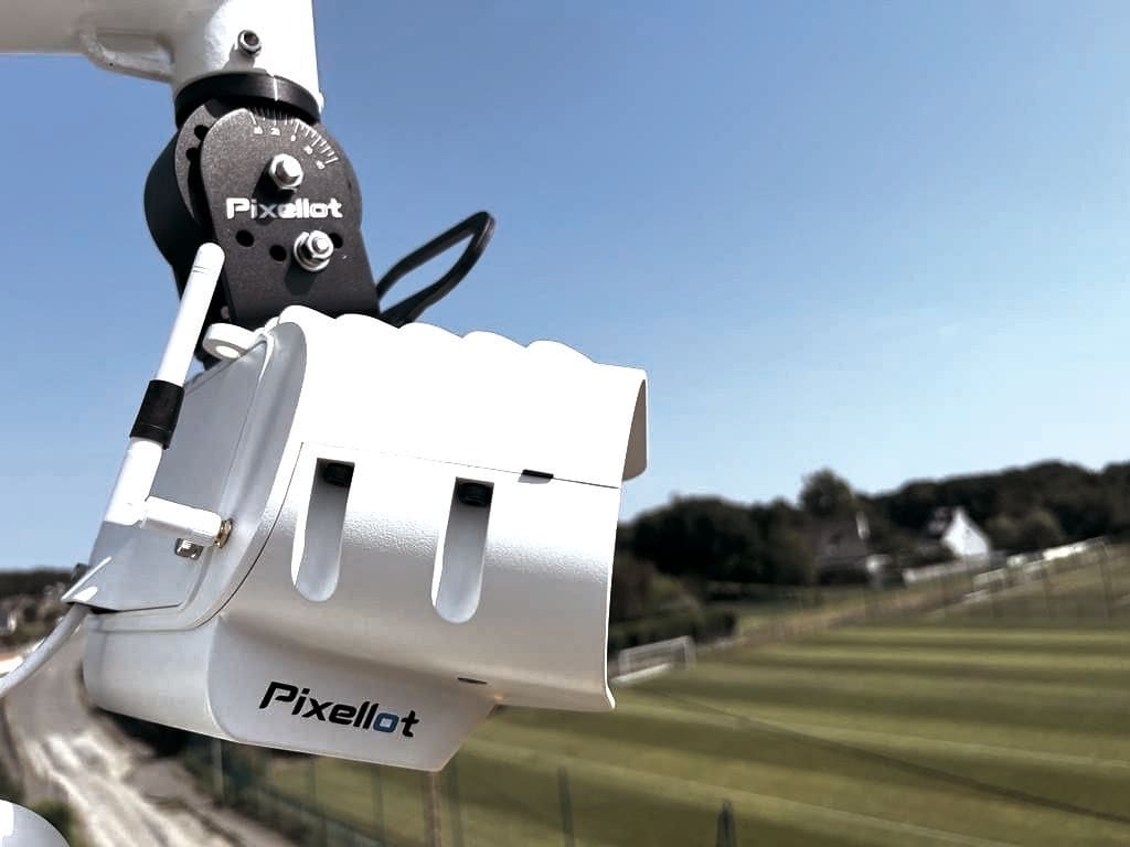 A PIXELLOT automated camera provides live coverage of Maccabiah competitions. (photo credit: Pixellot/Courtesy)