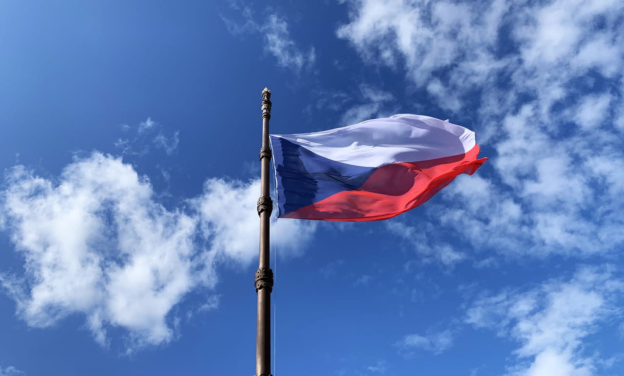The flag of the Czech Republic is seen waving. (photo credit: PIXABAY)