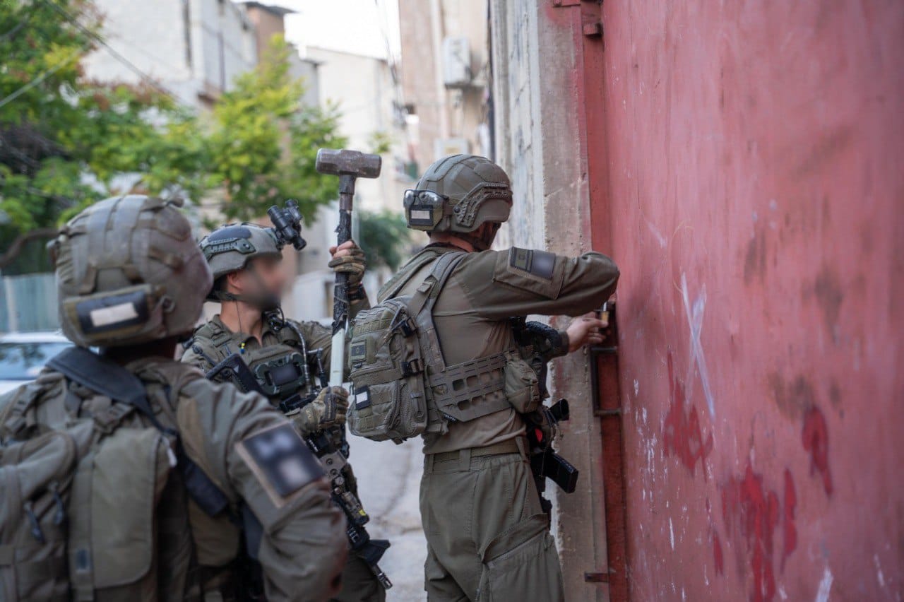 IDF, Border Police conduct large-scale counterterrorism operation in Kalkilya, December 4, 2025. (photo credit: IDF SPOKESPERSON IDF, Border Police conduct large-scale counterterrorism operation in Kalkilya, December 4, 2025. (photo credit: IDF SPOKESPERSON