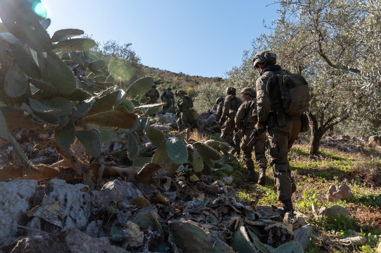 Israeli troops operate in southern Lebanon on March 20, 2026. (photo credit: IDF SPOKESPERSON