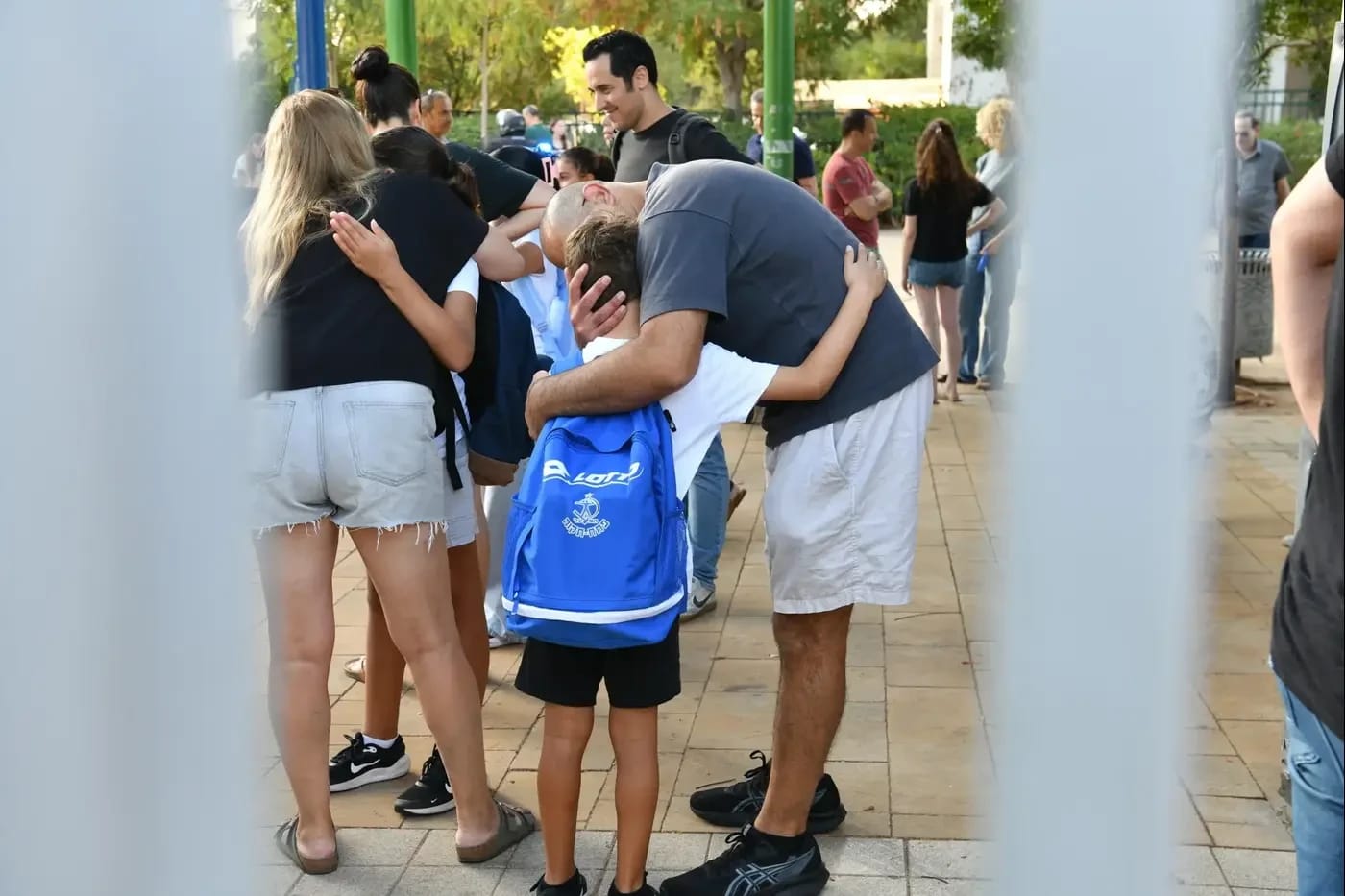 The opening of the schoolyear.  (photo credit: REUVEN CASTRO)