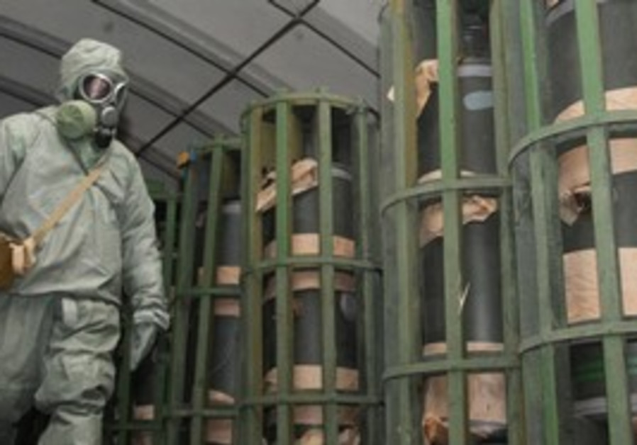  Syrians Tested Chemical Weapons Firing Systems Middle East 