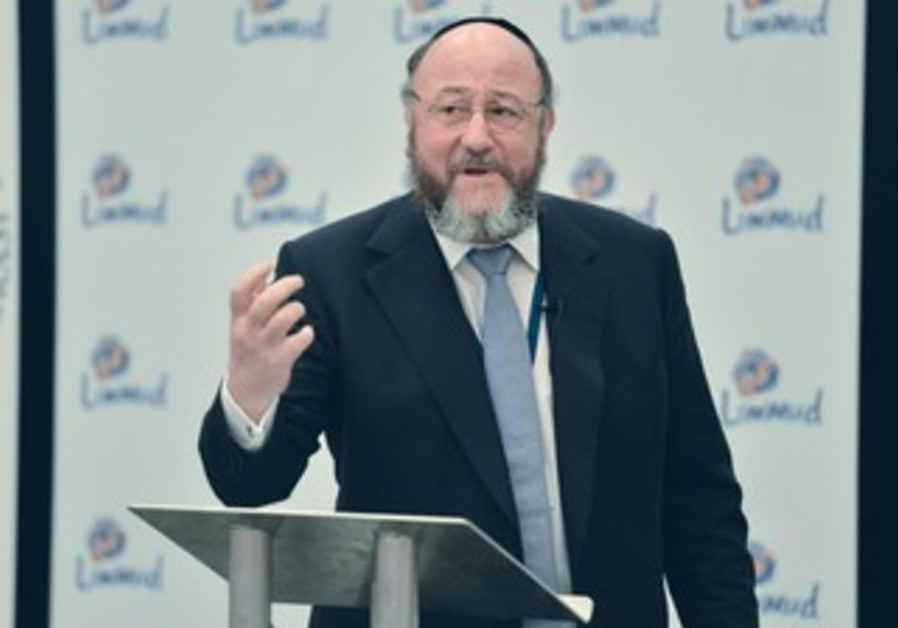 UK chief rabbi says call to move Eurovision harms peace - Diaspora ...