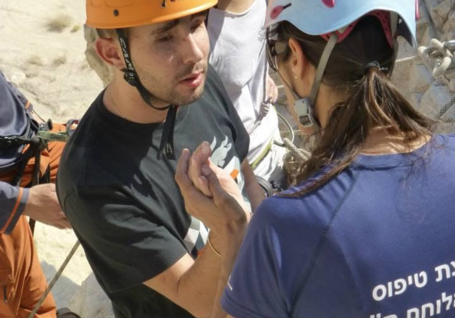 Yehuda Persi in a climbing activity  / YEHUDA PERSI 