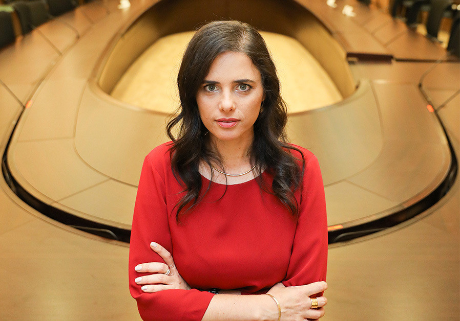 New Right leader Ayelet Shaked (Credit: Marc Israel Sellem)