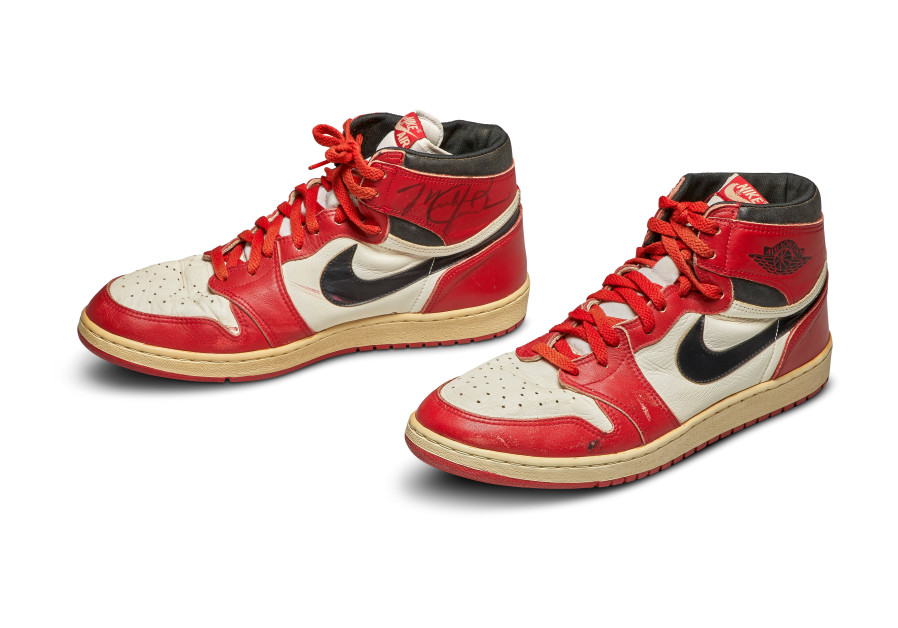 Michael Jordan's first Air Jordan sneakers sold for record $560,000 in auction (Reuters)