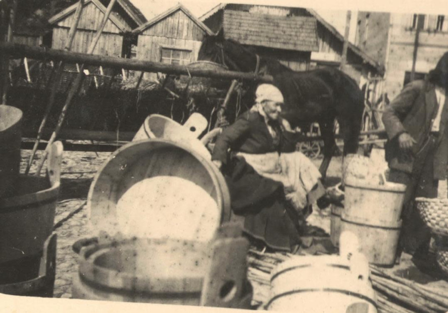 KANCZUGA MARKET, 1920s. (Tokarzewski Family Collection)