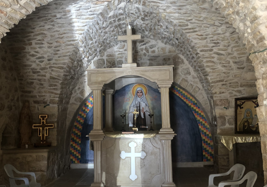 BYZANTINE-ERA church in the Druze town of Hurfeish