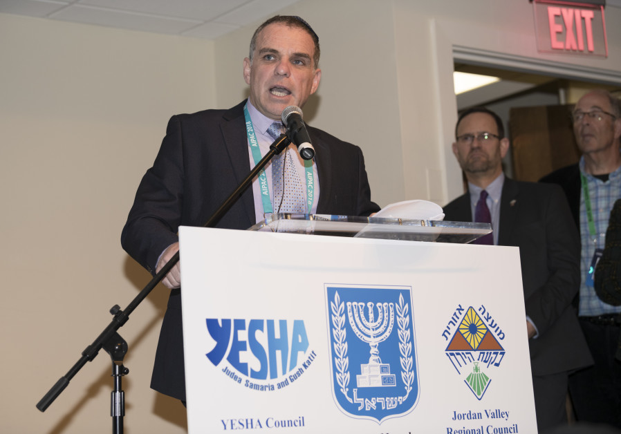  YESHA Council’s chief foreign envoy Oded Revivi (photo credit: COURTESY YESHA COUNCIL)