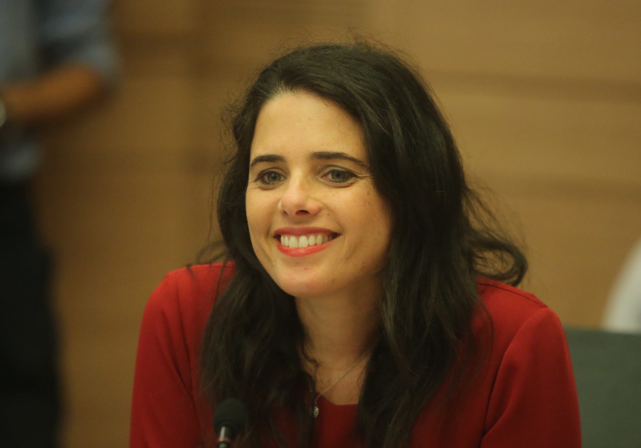 Ayelet Shaked (Credit: Marc Israel Sellem/The Jerusalem Post)